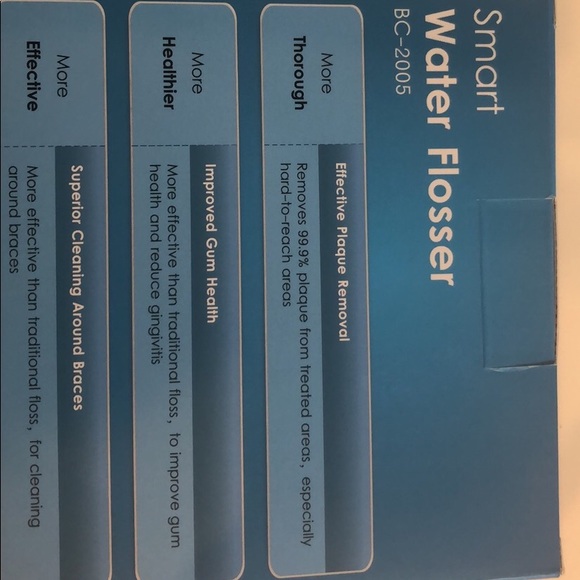 Broadcare Portable Cordless Water Pick Flosser - Picture 4 of 5